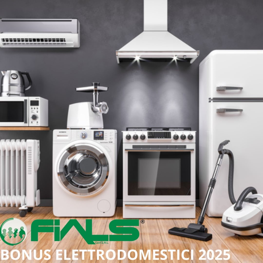 BONUS ELETTRODOMESTICI 2025:            E IMPORTANTE SAPERE CHE…